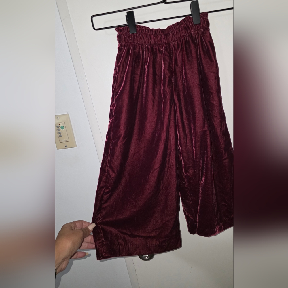 Janie and Jack Red Velvet Casual Bottoms SIZE 4T